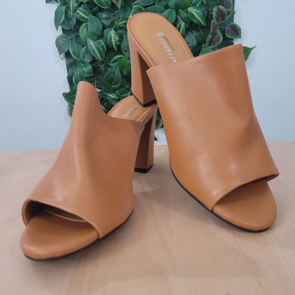 Brand New Brown Mules Size 9